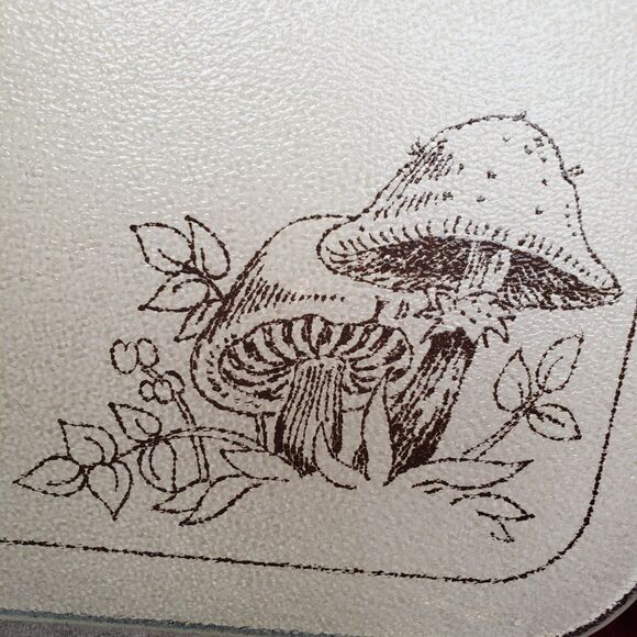 70s Cottagecore Boho Mushroom Cutting Board - Picture 3 of 3